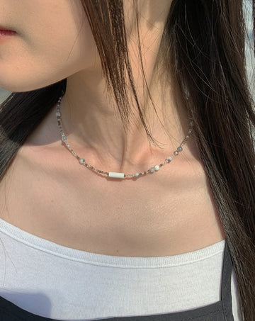 Fairy Beads Gemstone Layered Necklace